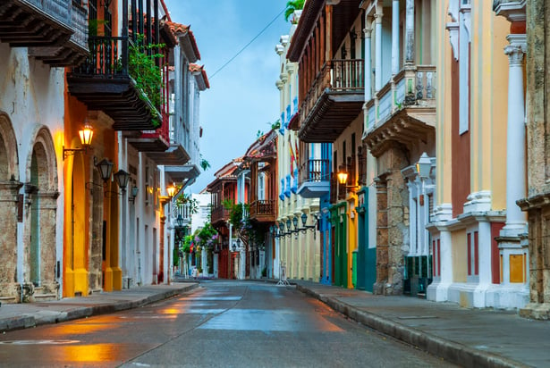 View of Cartagena de Indias, Colombia